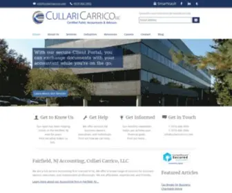 Cullaricarrico.com(Certified Public Accountants & Advisors Cullari Carrico) Screenshot