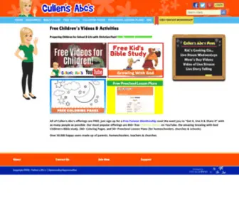 CullensABCS.com(Free Children's Videos & Activities) Screenshot
