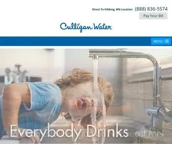 Culliganhibbingmn.com(Culligan Water Hibbing l Rent or Buy l Softeners l Filters) Screenshot