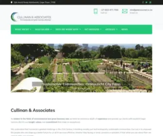 Cullinans.co.za(Environmental and Green Business Attorneys) Screenshot