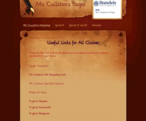 Culliton.org(Culliton) Screenshot