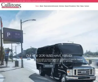 Cullitons.com(Cullitons Limousine Service) Screenshot