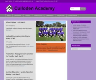 Cullodenacademy.com(Keppoch Road) Screenshot