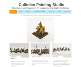 Cullodenpaintingstudio.co.uk(Culloden Painting Studio) Screenshot