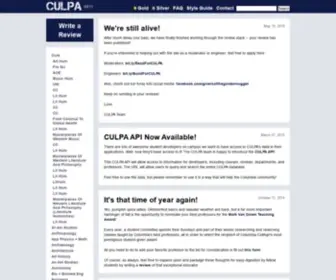 Culpa.info(The official reincarnation of CULPA) Screenshot