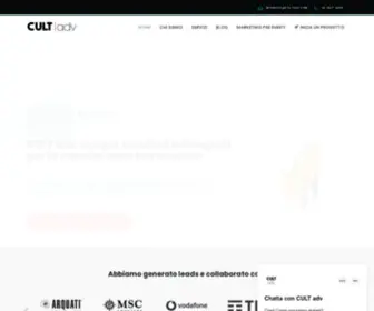 Cultadv.com(Performance Marketing) Screenshot