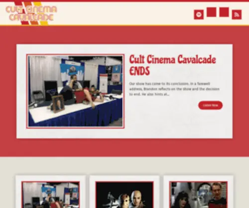 Cultcinemacavalcade.com(Cult cinema cavalcade) Screenshot