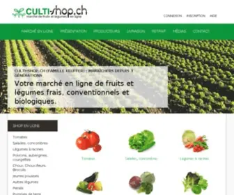 Culti-Shop.ch(Légumes) Screenshot