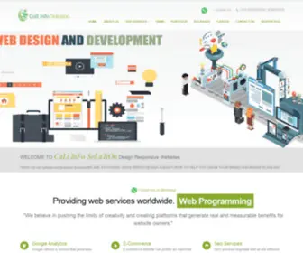 Cultinfosolution.com(HTML5 Template) Screenshot