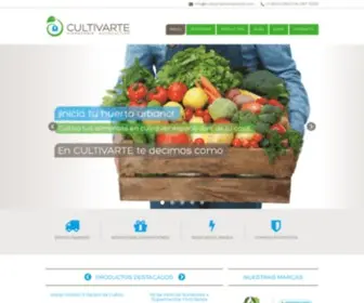 Cultivarte.com.mx(Tienda de Productos y Cursos para Cultivo en Hidroponia y Autocultivo en Mexico) Screenshot