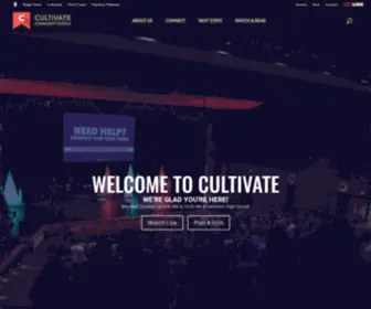 Cultivateff.org(Cultivate Community Church) Screenshot