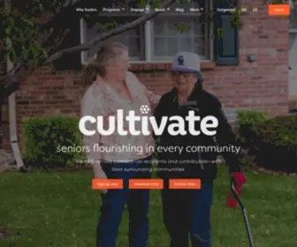 Cultivate.ngo(Seniors flourishing in every community) Screenshot