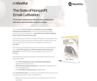 Cultivatingdonors.com(The State of Nonprofit Email Cultivation) Screenshot