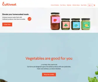 Cultiveat.co(Fresh Vegetable Delivery to KL) Screenshot