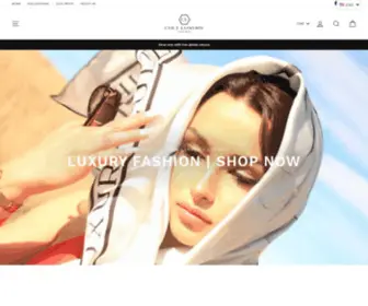 Cultluxury.com(Luxury Silk Accessories) Screenshot