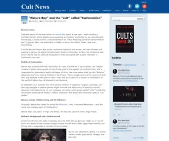 Cultnews.com(Cult News) Screenshot