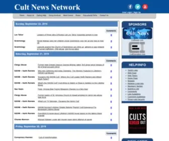 Cultnews.net(The Cult News Network) Screenshot