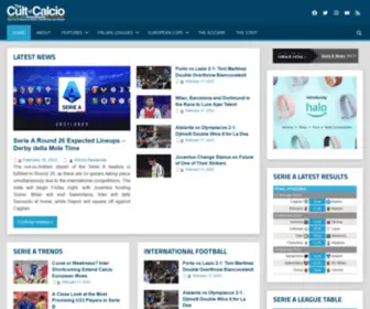Cultofcalcio.com(The Cult of Calcio) Screenshot