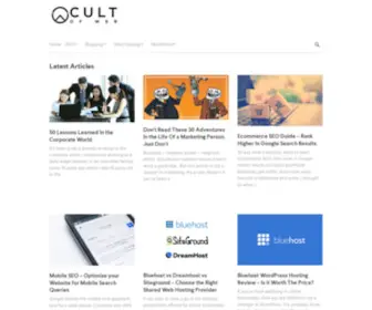 Cultofweb.com(Cult of web) Screenshot
