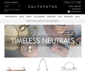 Cultstatus.com.au(CULTSTATUS Luxury Bag and accessories) Screenshot