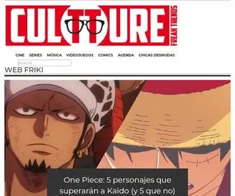 Cultture.com(👻👾 friki. pop) Screenshot