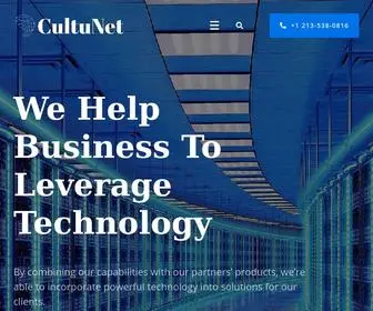 Cultunet.com(Complete Networking Solutions) Screenshot