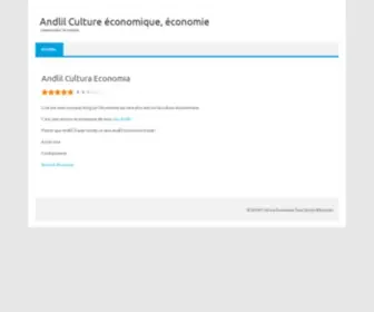 Cultura-Economia.com(Andlil Cultura Economia) Screenshot