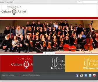 Cultura.com.pl(Fundacja Cultura Animi) Screenshot