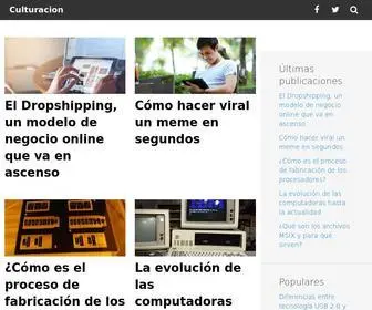 Culturacion.com(Culturación) Screenshot