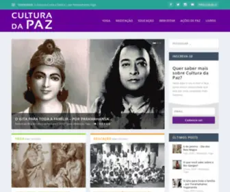 Culturadapaz.com.br(Blog da Cultura da Paz) Screenshot