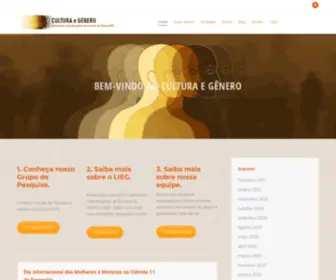 Culturaegenero.com.br(CULTURA e GÊNERO) Screenshot