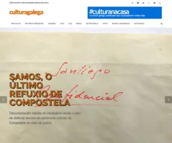 Culturagalega.org(C U L T U R A G A L E G A) Screenshot