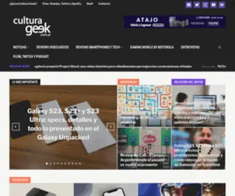 Culturageek.com.ar(Cultura Geek) Screenshot