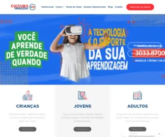 Culturainglesa-CE.com.br(Home) Screenshot