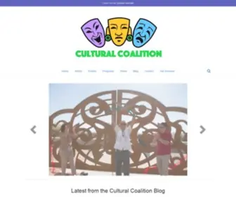 Culturalcoalition.com(Cultural Coalition) Screenshot