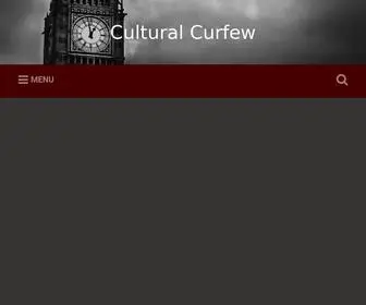 Culturalcurfew.com(Cultural Curfew) Screenshot