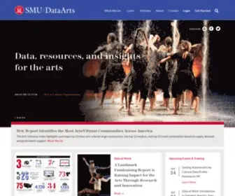 Culturaldata.org(SMU DataArts) Screenshot