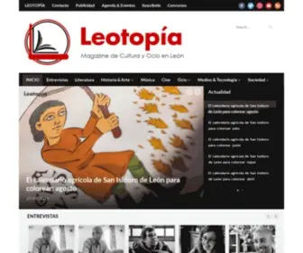 Culturaleotopia.es(LEOTOPÍA) Screenshot