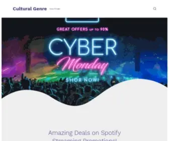 Culturalgenre.com(Cool Finder) Screenshot