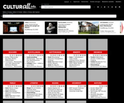 Culturall.mobi(Mobile) Screenshot