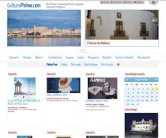 Culturalpalma.com(Tota l'agenda de Palma) Screenshot