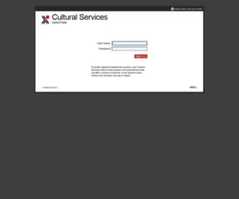 Culturalservices.net(Culturalservices) Screenshot