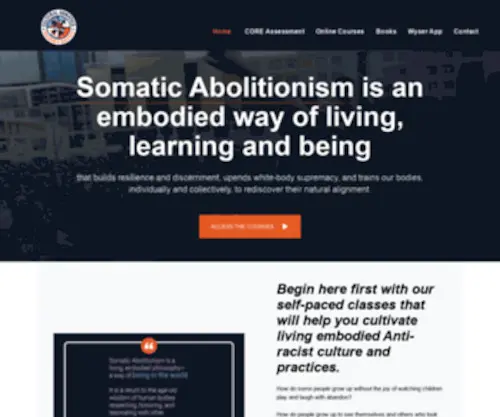 Culturalsomaticsinstitute.com(Cultural Somatics Institute) Screenshot