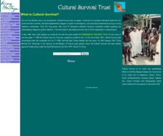 Culturalsurvivaltrust.org(Cultural Survival Trust of Sri Lanka) Screenshot