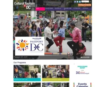 Culturaltourismdc.org(ABOUT) Screenshot