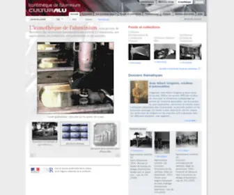 Culturalu.org(Portail Mondial de l'Aluminium) Screenshot