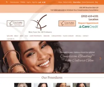 Culturamed.com(Cosmetic Dermatology) Screenshot