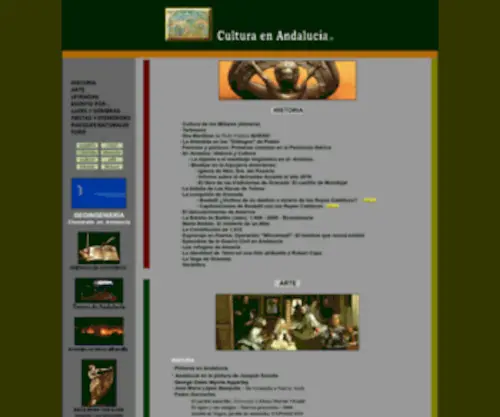 Culturandalucia.com(Cultura) Screenshot
