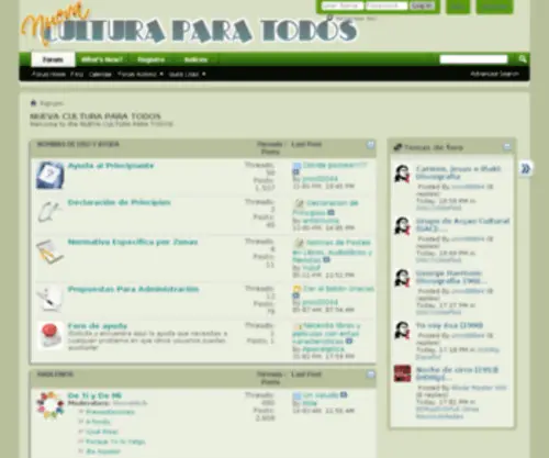 Culturaparatodos.es(Culturaparatodos) Screenshot