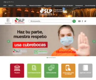 Culturaslp.gob.mx(Ileana Karina González Palomo) Screenshot
